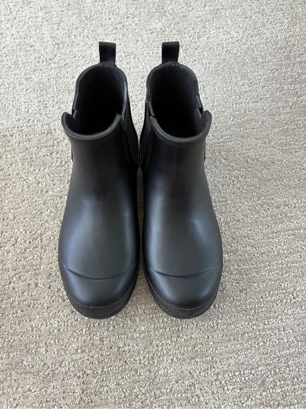 Sperry Youth Black Chelsea Waterproof Rain Boots